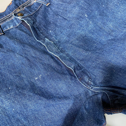 【中古品】【メンズ】 WRANGLER ラングラー SCOVILL ZIP スコヴィル ジップ 70’S DENIM PAINTER PANTS デニム ペインター パンツ ズボン ボトムス 157-260626-ya-05-izu サイズ：40×32 カラー：インディゴ 万代Net店
