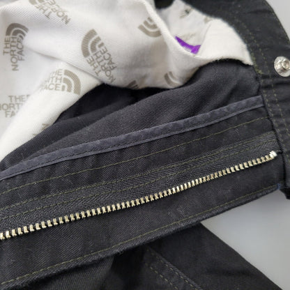 【中古品】【メンズ】 THE NORTH FACE PURPLE LABEL ザノースフェイスパープルレーベル COOLMAX STRETCH TWILL WIDE PANTS NT5653N ストレッチツイル ワイドパンツ 155-260704-as-10-izu サイズ：34 カラー：ブラック 万代Net店
