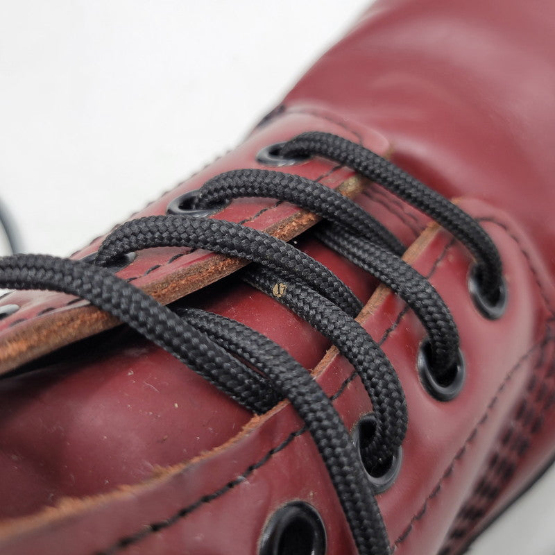 【現状渡し品】【レディース】 DR. MARTENS ドクターマーチン 1490 10 EYE LONG BOOTS アイ ロング ブーツ シューズ 靴 167-260625-ya-26-izu サイズ：UK5 カラー：レッド 万代Net店