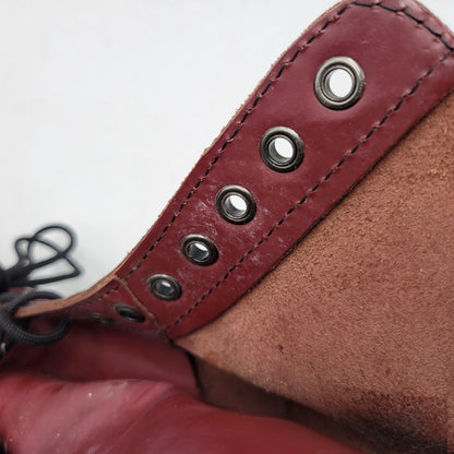 【現状渡し品】【レディース】 DR. MARTENS ドクターマーチン 1490 10 EYE LONG BOOTS アイ ロング ブーツ シューズ 靴 167-260625-ya-26-izu サイズ：UK5 カラー：レッド 万代Net店