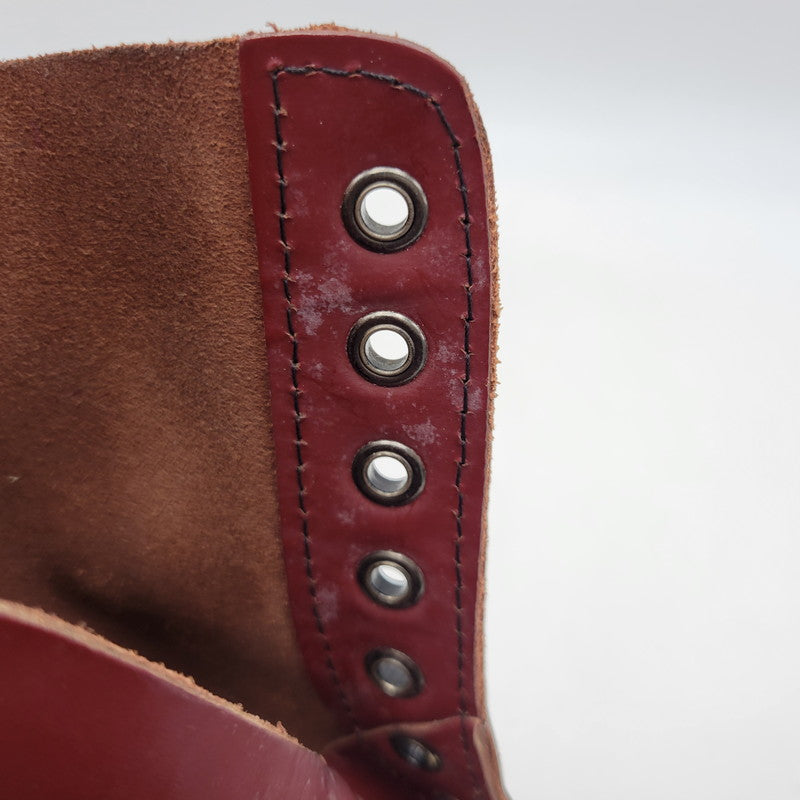 【現状渡し品】【レディース】 DR. MARTENS ドクターマーチン 1490 10 EYE LONG BOOTS アイ ロング ブーツ シューズ 靴 167-260625-ya-26-izu サイズ：UK5 カラー：レッド 万代Net店