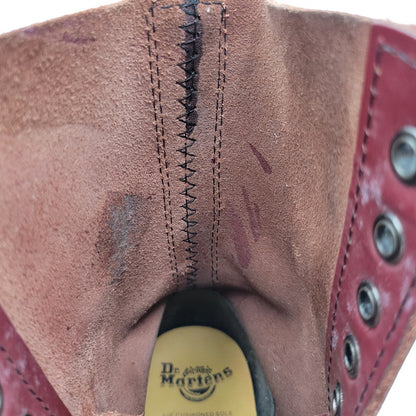 【現状渡し品】【レディース】 DR. MARTENS ドクターマーチン 1490 10 EYE LONG BOOTS アイ ロング ブーツ シューズ 靴 167-260625-ya-26-izu サイズ：UK5 カラー：レッド 万代Net店