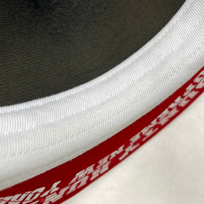 【中古品】【メンズ/レディース】 Supreme シュプリーム × BOUNTY HUNTER バウンティーハンター MESH BACK 5-PANEL メッシュバック 5パネル キャップ 帽子 185-260628-as-23-izu サイズ：ONE SIZE(58cm) カラー：レッド×ホワイト 万代Net店