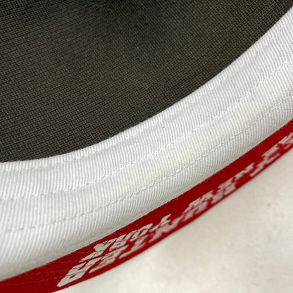【中古品】【メンズ/レディース】 Supreme シュプリーム × BOUNTY HUNTER バウンティーハンター MESH BACK 5-PANEL メッシュバック 5パネル キャップ 帽子 185-260628-as-23-izu サイズ：ONE SIZE(58cm) カラー：レッド×ホワイト 万代Net店