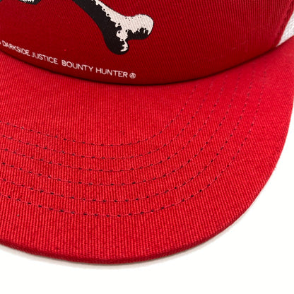 【中古品】【メンズ/レディース】 Supreme シュプリーム × BOUNTY HUNTER バウンティーハンター MESH BACK 5-PANEL メッシュバック 5パネル キャップ 帽子 185-260628-as-23-izu サイズ：ONE SIZE(58cm) カラー：レッド×ホワイト 万代Net店