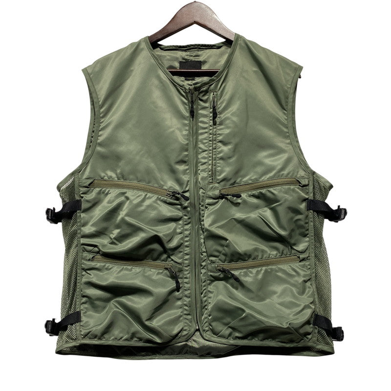 【中古品】【メンズ】 HYSTERIC GLAMOUR ヒステリックグラマー 0263AV03 AIR FORCE RADIO VEST エアフォース レディオ ベスト アウター 140-260626-ya-12-izu サイズ：L カラー：カーキ 万代Net店