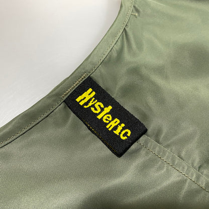 【中古品】【メンズ】 HYSTERIC GLAMOUR ヒステリックグラマー 0263AV03 AIR FORCE RADIO VEST エアフォース レディオ ベスト アウター 140-260626-ya-12-izu サイズ：L カラー：カーキ 万代Net店