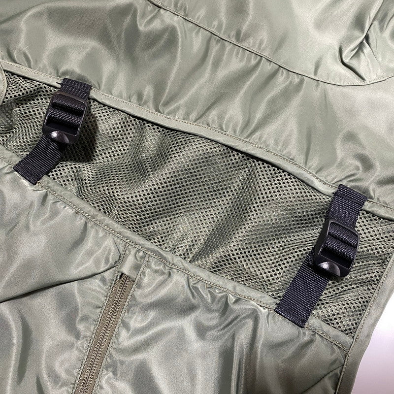 【中古品】【メンズ】 HYSTERIC GLAMOUR ヒステリックグラマー 0263AV03 AIR FORCE RADIO VEST エアフォース レディオ ベスト アウター 140-260626-ya-12-izu サイズ：L カラー：カーキ 万代Net店