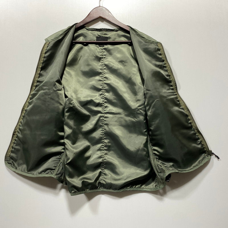 【中古品】【メンズ】 HYSTERIC GLAMOUR ヒステリックグラマー 0263AV03 AIR FORCE RADIO VEST エアフォース レディオ ベスト アウター 140-260626-ya-12-izu サイズ：L カラー：カーキ 万代Net店