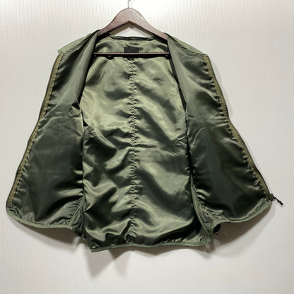【中古品】【メンズ】 HYSTERIC GLAMOUR ヒステリックグラマー 0263AV03 AIR FORCE RADIO VEST エアフォース レディオ ベスト アウター 140-260626-ya-12-izu サイズ：L カラー：カーキ 万代Net店