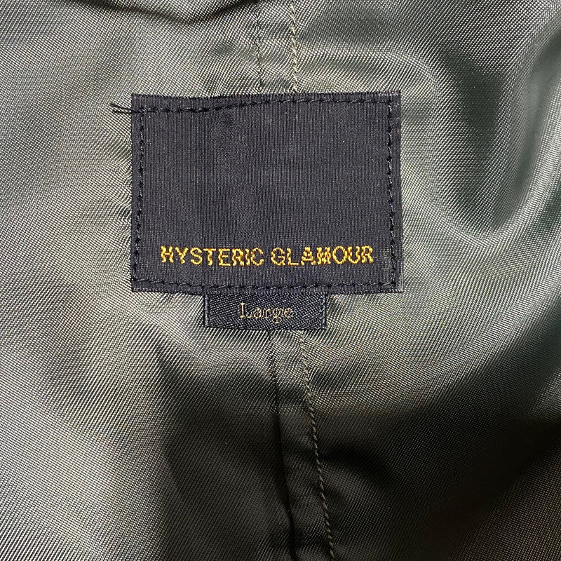 【中古品】【メンズ】 HYSTERIC GLAMOUR ヒステリックグラマー 0263AV03 AIR FORCE RADIO VEST エアフォース レディオ ベスト アウター 140-260626-ya-12-izu サイズ：L カラー：カーキ 万代Net店