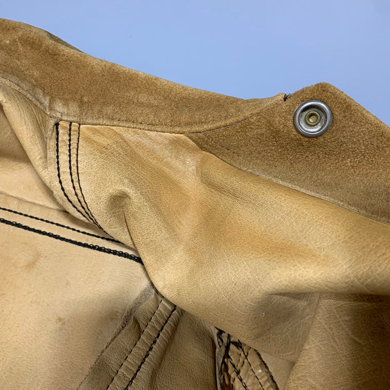 【現状渡し品】【メンズ】 Levi's リーバイス 3RD TYPE SUEDE TRUCKER JACKET スウェードトラッカージャケット DOT刻印 アウター 146-260629-as-09-izu カラー：ブラウン 万代Net店