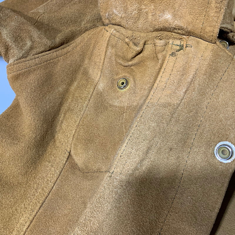 【現状渡し品】【メンズ】 Levi's リーバイス 3RD TYPE SUEDE TRUCKER JACKET スウェードトラッカージャケット DOT刻印 アウター 146-260629-as-09-izu カラー：ブラウン 万代Net店