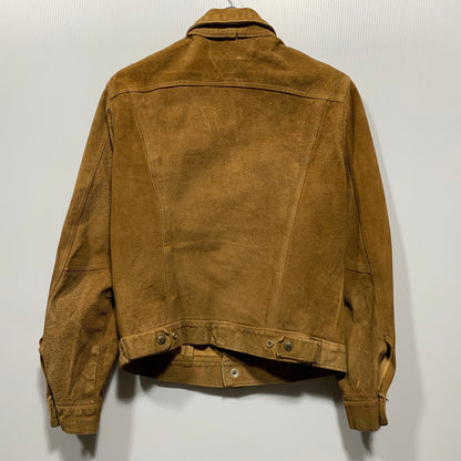 【現状渡し品】【メンズ】 Levi's リーバイス 3RD TYPE SUEDE TRUCKER JACKET スウェードトラッカージャケット DOT刻印 アウター 146-260629-as-09-izu カラー：ブラウン 万代Net店
