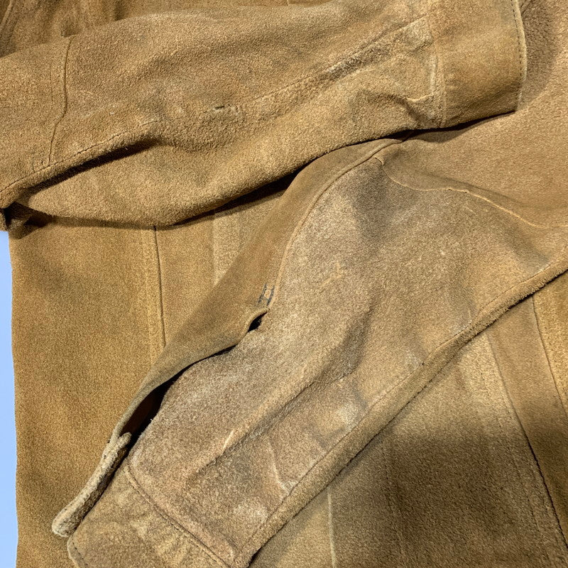 【現状渡し品】【メンズ】 Levi's リーバイス 3RD TYPE SUEDE TRUCKER JACKET スウェードトラッカージャケット DOT刻印 アウター 146-260629-as-09-izu カラー：ブラウン 万代Net店