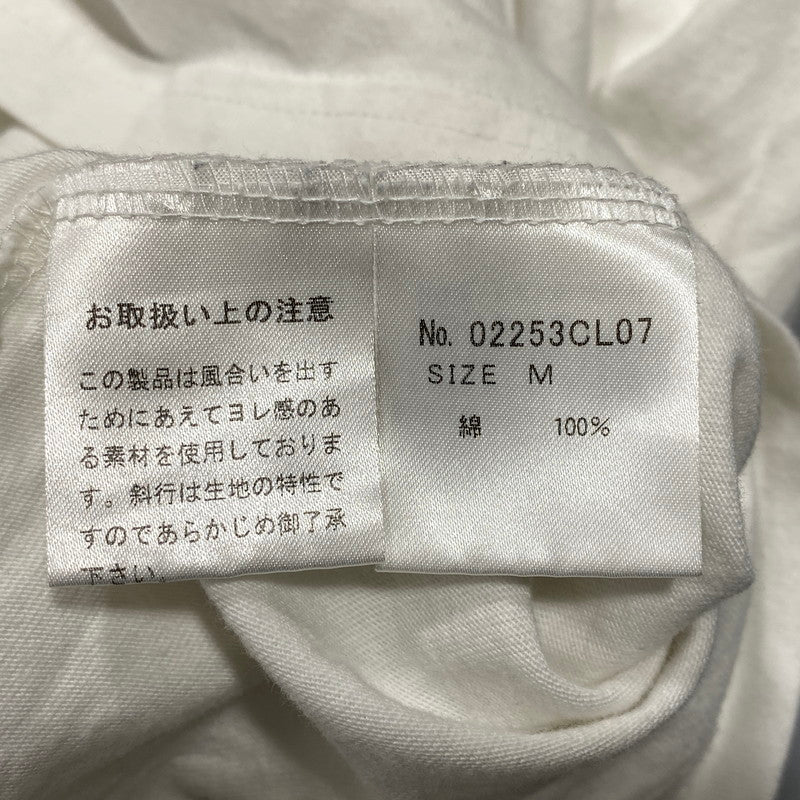 【中古品】【メンズ】 HYSTERIC GLAMOUR ヒステリックグラマー MOTORCYCLE GIRL L/S TEE 02253CL07 ロングスリーブTシャツ 長袖 プリント トップス 140-260626-ay-03-izu サイズ：M カラー：ホワイト 万代Net店
