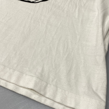 【中古品】【メンズ】 HYSTERIC GLAMOUR ヒステリックグラマー MOTORCYCLE GIRL L/S TEE 02253CL07 ロングスリーブTシャツ 長袖 プリント トップス 140-260626-ay-03-izu サイズ：M カラー：ホワイト 万代Net店