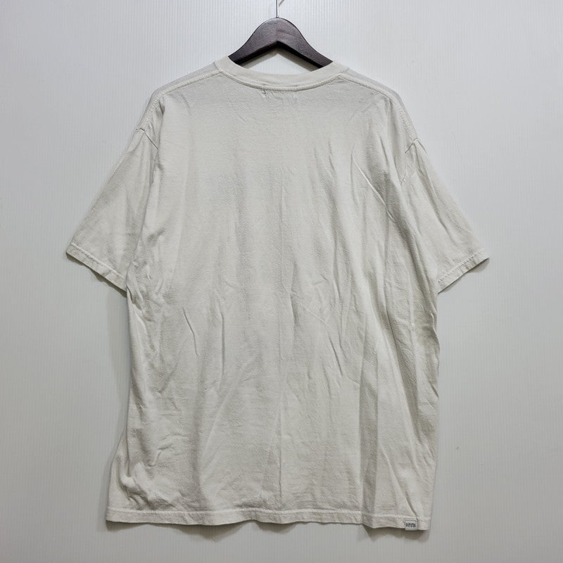 【中古品】【メンズ】 HYSTERIC GLAMOUR ヒステリックグラマー COYOTE S/S TEE 02243CT18 コヨーテ ショートスリーブ Tシャツ 半袖 トップス 140-260704-as-08-izu サイズ：XL カラー：ホワイト 万代Net店