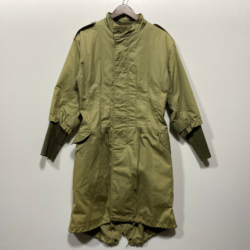 【現状渡し品】【レディース】 JUNYA WATANABE COMME des GARCONS ジュンヤワタナベコムデギャルソン MODS COAT JF-C009 AD2010 モッズコート ミリタリー アウター 168-260626-ay-06-izu サイズ：M カラー：カーキ 万代Net店