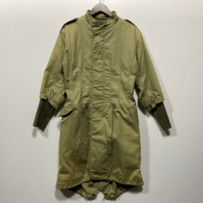 【現状渡し品】【レディース】 JUNYA WATANABE COMME des GARCONS ジュンヤワタナベコムデギャルソン MODS COAT JF-C009 AD2010 モッズコート ミリタリー アウター 168-260626-ay-06-izu サイズ：M カラー：カーキ 万代Net店