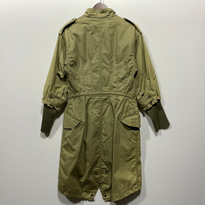 【現状渡し品】【レディース】 JUNYA WATANABE COMME des GARCONS ジュンヤワタナベコムデギャルソン MODS COAT JF-C009 AD2010 モッズコート ミリタリー アウター 168-260626-ay-06-izu サイズ：M カラー：カーキ 万代Net店