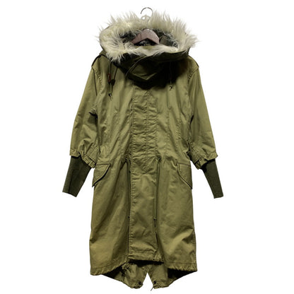 【現状渡し品】【レディース】 JUNYA WATANABE COMME des GARCONS ジュンヤワタナベコムデギャルソン MODS COAT JF-C009 AD2010 モッズコート ミリタリー アウター 168-260626-ay-06-izu サイズ：M カラー：カーキ 万代Net店