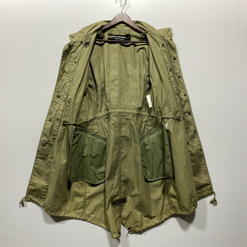 【現状渡し品】【レディース】 JUNYA WATANABE COMME des GARCONS ジュンヤワタナベコムデギャルソン MODS COAT JF-C009 AD2010 モッズコート ミリタリー アウター 168-260626-ay-06-izu サイズ：M カラー：カーキ 万代Net店