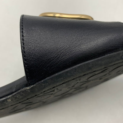 【中古品】【レディース】 COACH コーチ EVY SANDAL エヴィ サンダル シューズ 靴 183-260627-cs-03-izu サイズ：7 カラー：ブラック 万代Net店