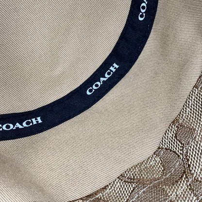 【中古品】【メンズ/レディース】 COACH コーチ CH403 DENIM BUCKET HAT デニム バケット ハット 帽子 183-260627-cs-02-izu サイズ：M/L カラー：インディゴ 万代Net店