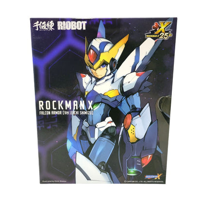 【中古美品】 RIOBOT ロックマンX ファルコンアーマー Ver.EIICHI SIMIZU 052-261014-kk-06-izuh 万代Net店