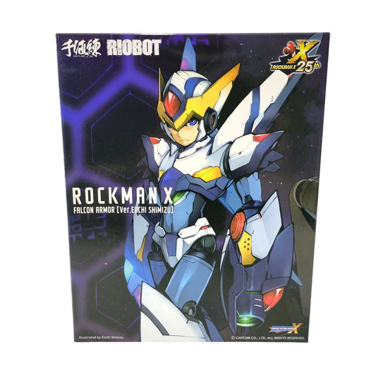【中古美品】 RIOBOT ロックマンX ファルコンアーマー Ver.EIICHI SIMIZU 052-261014-kk-06-izuh 万代Net店