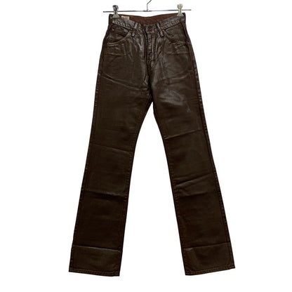 【中古品】【メンズ】 Lee リー WESTERNER SANFORIZED DENIM PANTS 0102 ウエスターナー サンフォライズド デニムパンツ 157-260704-as-29-izu サイズ：27×34 カラー：ブラウン 万代Net店
