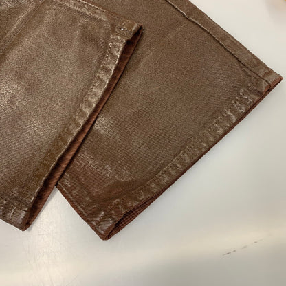 【中古品】【メンズ】 Lee リー WESTERNER SANFORIZED DENIM PANTS 0102 ウエスターナー サンフォライズド デニムパンツ 157-260704-as-29-izu サイズ：27×34 カラー：ブラウン 万代Net店