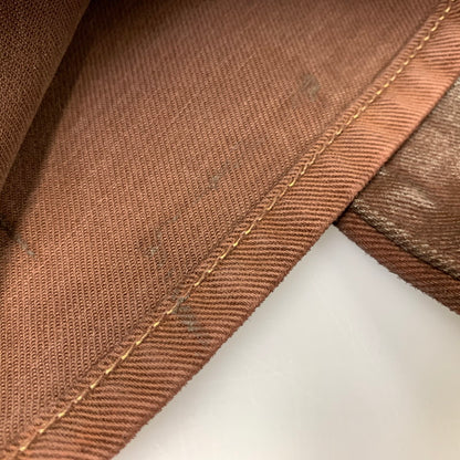 【中古品】【メンズ】 Lee リー WESTERNER SANFORIZED DENIM PANTS 0102 ウエスターナー サンフォライズド デニムパンツ 157-260704-as-29-izu サイズ：27×34 カラー：ブラウン 万代Net店
