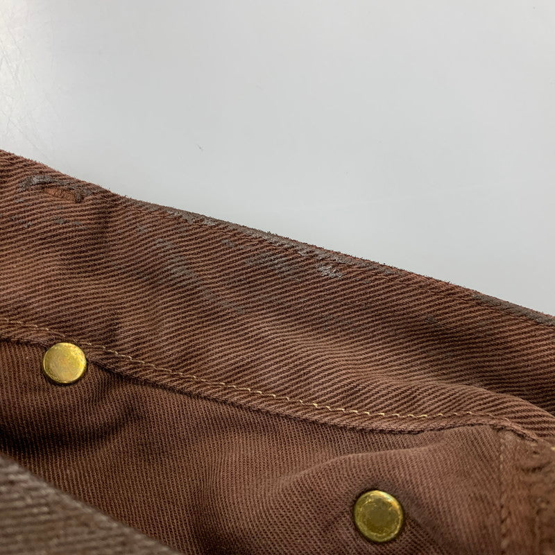 【中古品】【メンズ】 Lee リー WESTERNER SANFORIZED DENIM PANTS 0102 ウエスターナー サンフォライズド デニムパンツ 157-260704-as-29-izu サイズ：27×34 カラー：ブラウン 万代Net店