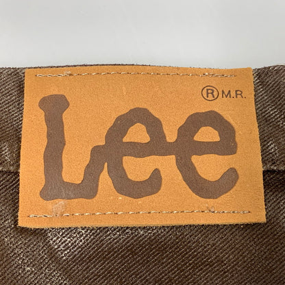 【中古品】【メンズ】 Lee リー WESTERNER SANFORIZED DENIM PANTS 0102 ウエスターナー サンフォライズド デニムパンツ 157-260704-as-29-izu サイズ：27×34 カラー：ブラウン 万代Net店
