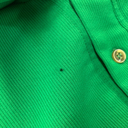 【現状渡し品】【メンズ】 HILTON ヒルトン 713 BOWLING POLO SHIRT ボーリング ポロシャツ USA製 半袖 146-260704-as-23-izu サイズ：M カラー：グリーン 万代Net店