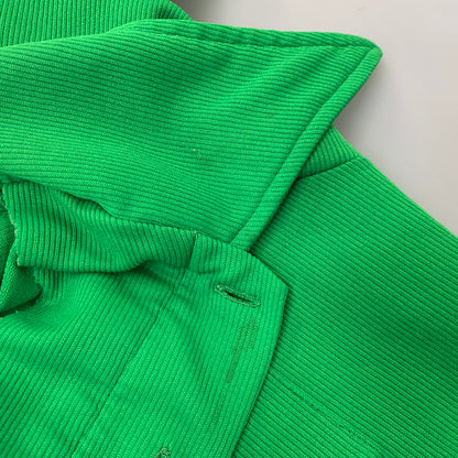 【現状渡し品】【メンズ】 HILTON ヒルトン 713 BOWLING POLO SHIRT ボーリング ポロシャツ USA製 半袖 146-260704-as-23-izu サイズ：M カラー：グリーン 万代Net店