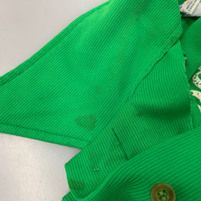 【現状渡し品】【メンズ】 HILTON ヒルトン 713 BOWLING POLO SHIRT ボーリング ポロシャツ USA製 半袖 146-260704-as-23-izu サイズ：M カラー：グリーン 万代Net店