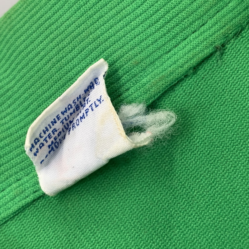 【現状渡し品】【メンズ】 HILTON ヒルトン 713 BOWLING POLO SHIRT ボーリング ポロシャツ USA製 半袖 146-260704-as-23-izu サイズ：M カラー：グリーン 万代Net店