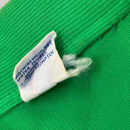 【現状渡し品】【メンズ】 HILTON ヒルトン 713 BOWLING POLO SHIRT ボーリング ポロシャツ USA製 半袖 146-260704-as-23-izu サイズ：M カラー：グリーン 万代Net店