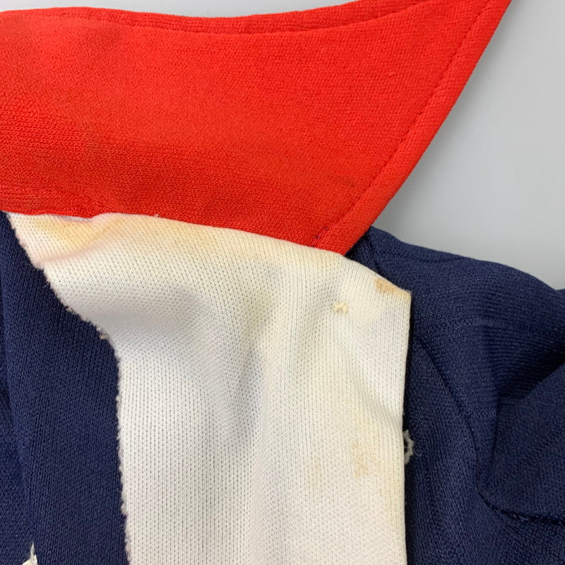 【現状渡し品】【メンズ】 HILTON ヒルトン BOWLING POLO SHIRT ボーリング ポロシャツ USA製 半袖 146-260704-as-21-izu サイズ：16 カラー：ネイビー 万代Net店