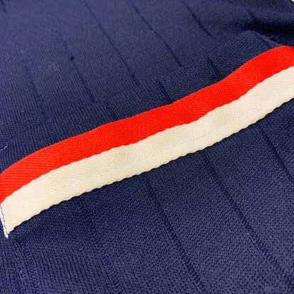 【現状渡し品】【メンズ】 HILTON ヒルトン BOWLING POLO SHIRT ボーリング ポロシャツ USA製 半袖 146-260704-as-21-izu サイズ：16 カラー：ネイビー 万代Net店
