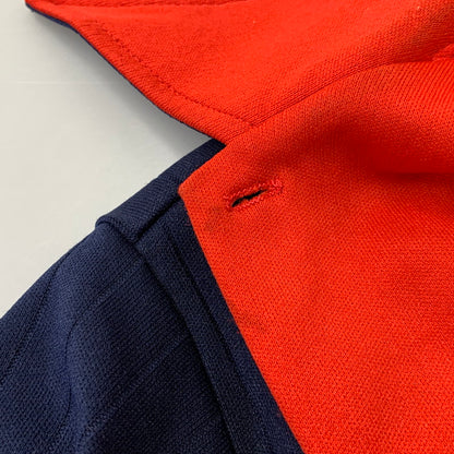 【現状渡し品】【メンズ】 HILTON ヒルトン BOWLING POLO SHIRT ボーリング ポロシャツ USA製 半袖 146-260704-as-21-izu サイズ：16 カラー：ネイビー 万代Net店
