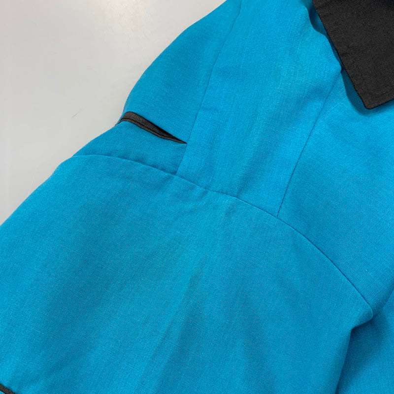 【中古品】【メンズ】 HILTON ヒルトン GH＆P TRUCKERS BOWLING SS SHIRT ボーリング ショートスリーブ シャツ トップス 半袖 146-260730-cs-25-izu サイズ：36 カラー：ブルー系×ブラック 万代Net店