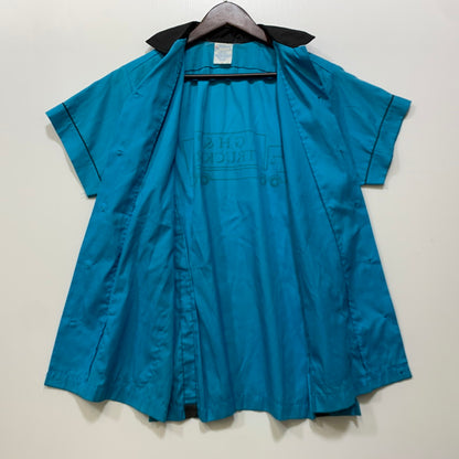 【中古品】【メンズ】 HILTON ヒルトン GH＆P TRUCKERS BOWLING SS SHIRT ボーリング ショートスリーブ シャツ トップス 半袖 146-260730-cs-25-izu サイズ：36 カラー：ブルー系×ブラック 万代Net店