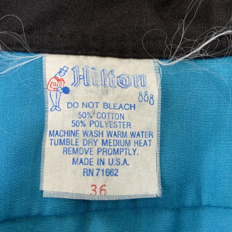 【中古品】【メンズ】 HILTON ヒルトン GH＆P TRUCKERS BOWLING SS SHIRT ボーリング ショートスリーブ シャツ トップス 半袖 146-260730-cs-25-izu サイズ：36 カラー：ブルー系×ブラック 万代Net店