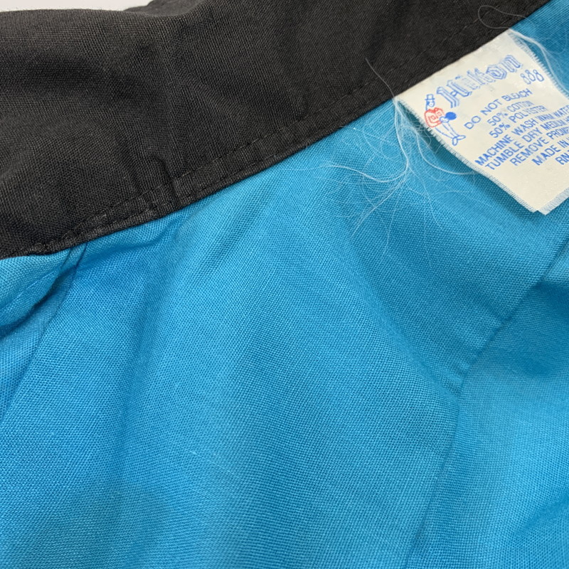 【中古品】【メンズ】 HILTON ヒルトン GH＆P TRUCKERS BOWLING SS SHIRT ボーリング ショートスリーブ シャツ トップス 半袖 146-260730-cs-25-izu サイズ：36 カラー：ブルー系×ブラック 万代Net店