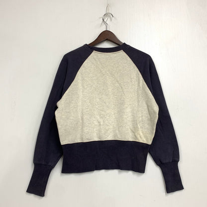 【中古品】【メンズ】 CHAMPION チャンピオン バータグ復刻 "OKLAHOMA"RAGLAN SWEAT ラグラン スウェット トップス 146-260801-yn-09-izu サイズ：M カラー：ネイビー×ホワイト 万代Net店