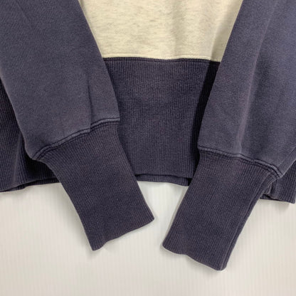 【中古品】【メンズ】 CHAMPION チャンピオン バータグ復刻 "OKLAHOMA"RAGLAN SWEAT ラグラン スウェット トップス 146-260801-yn-09-izu サイズ：M カラー：ネイビー×ホワイト 万代Net店